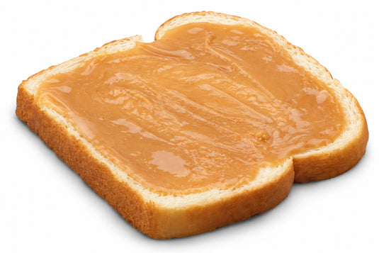 White Bread with Peanut Butter Replica – 1 Slice + 2 Tbsp