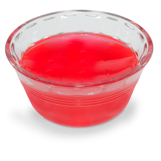 Gelatin Replica in Glass Dish – 1/2 Cup