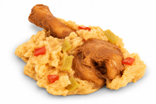 Rice with Chicken Replica – 2 oz Chicken with 1/2 Cup Rice