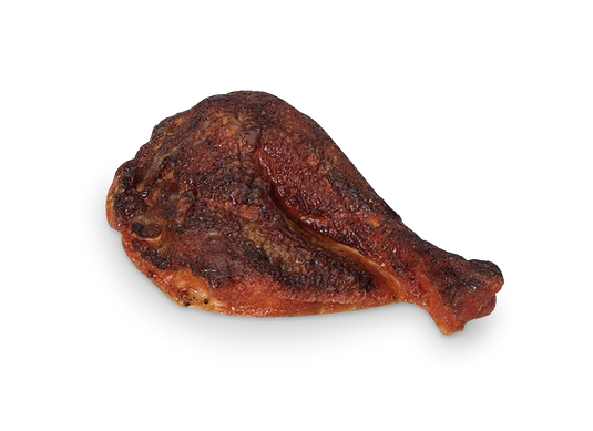 Barbecued Chicken Food Replica
