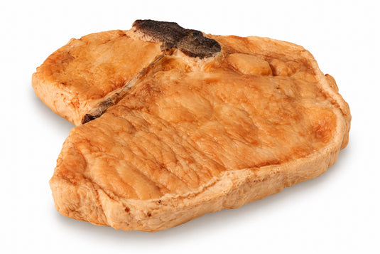 Cooked Loin Pork Chop Replica – 3 oz