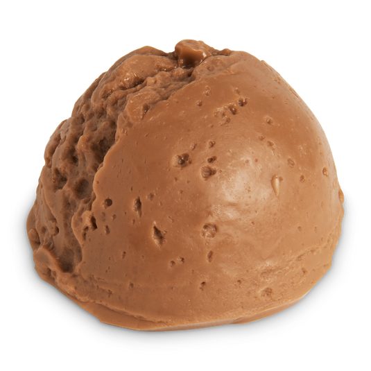 Chocolate Ice Cream Replica – 1/2 Cup Scoop