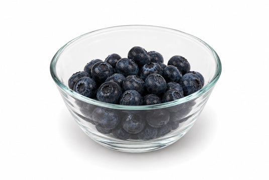 Blueberries Replica – 3/4 Cup in Glass Dish