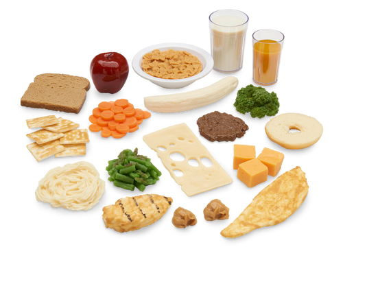 Rainbow Food Replica Kit – Food Guide to Healthy Eating