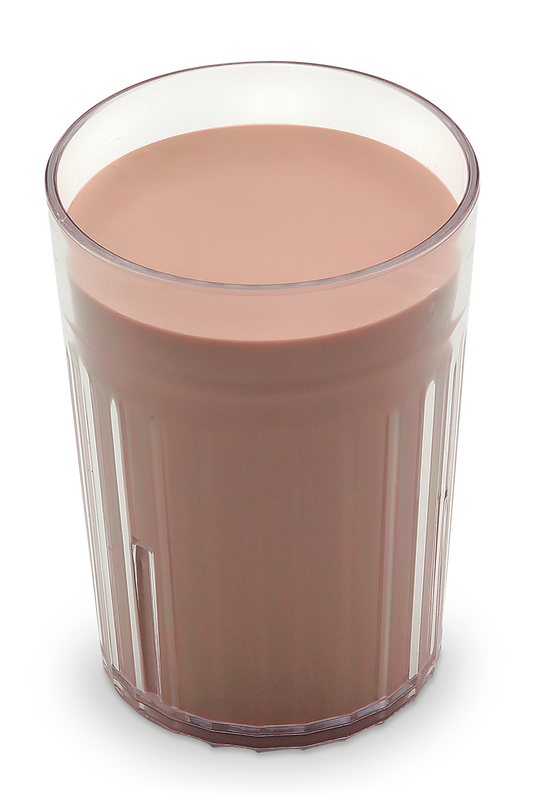 Chocolate Milk Replica – Low-Fat, 8 fl oz in Acrylic Tumbler
