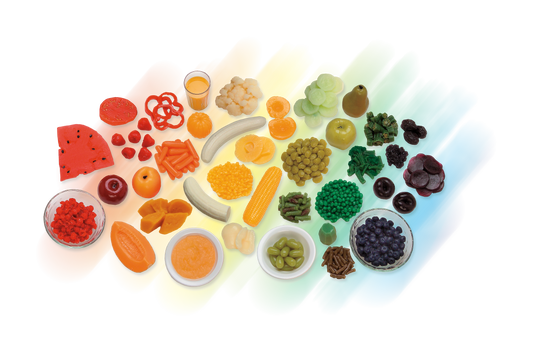 Fruit and Vegetable Rainbow Foods Kit