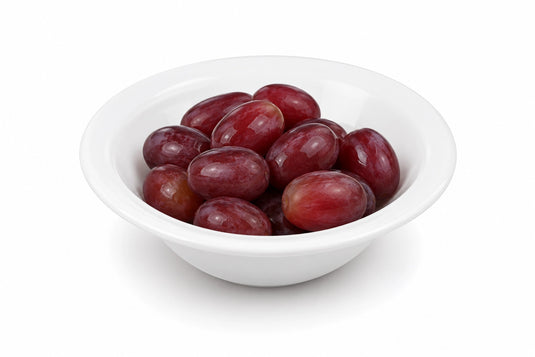 Red Grapes Replica – 15 Grapes in Bowl, 3 oz