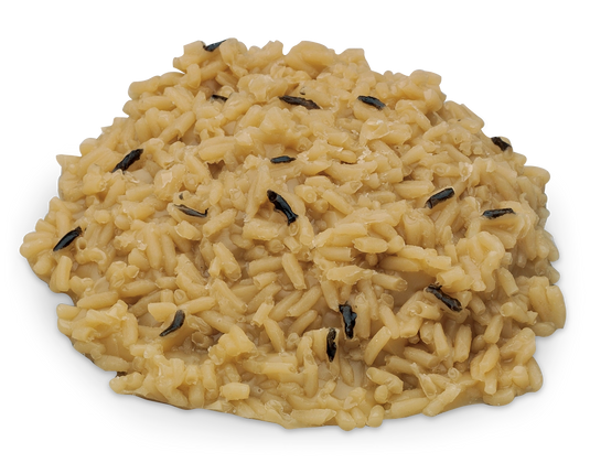 Cooked Long Grain & Wild Rice Replica – 1/2 Cup