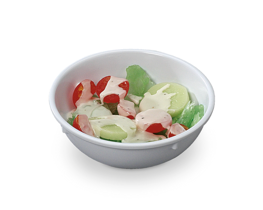 Salad with Ranch Dressing Replica – 2/3 Cup + 1 Tbsp Dressing