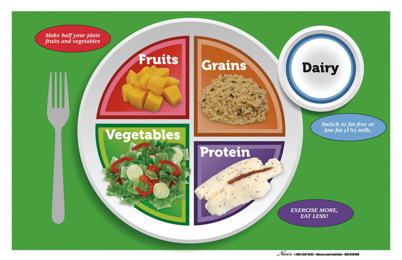 Load image into Gallery viewer, MyPlate TearPad™ / Place Mat – Nutrition Education Sheets (50 Pack)
