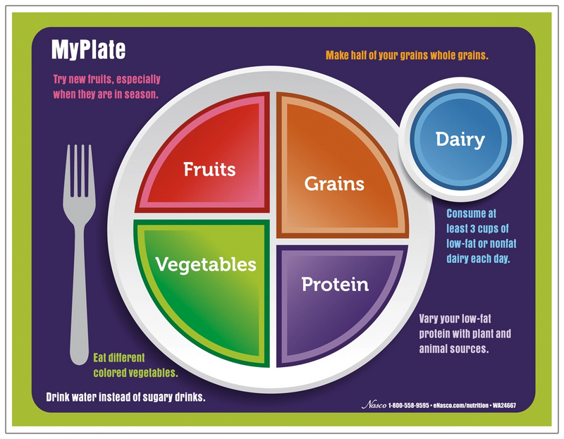Load image into Gallery viewer, Tear Pad MyPlate Guideline
