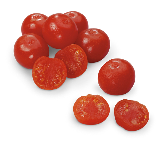 Cherry Tomatoes Replica – 6 Whole, 4 Halves