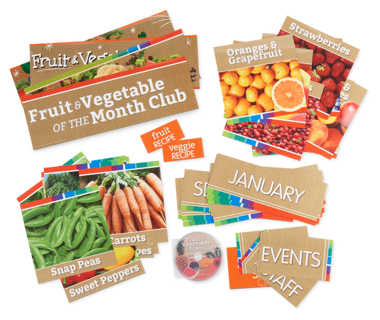 Fruit and Vegetable of the Month Super Bulletin Board Kit