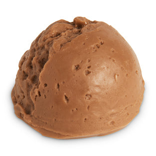 Chocolate Ice Cream Replica – 1/2 Cup Scoop