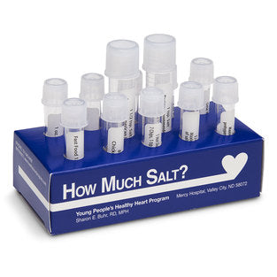 DISPLAY HOW MUCH SALT