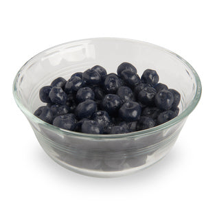 Blueberries Replica – 3/4 Cup in Glass Dish