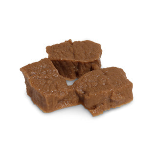BEEF CUBES, 3 COOKED