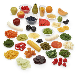 Fruit and Vegetable Rainbow Foods Kit