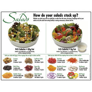 SALADS COMPARATIVE TABLET