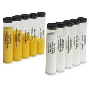 Lipo-Visuals™ Favorite Foods 10-Pack – Fat & Sugar Comparison Tubes