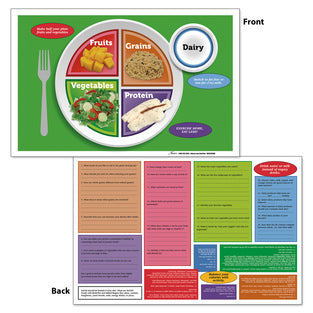 MyPlate TearPad™ / Place Mat – Nutrition Education Sheets (50 Pack)