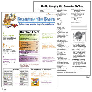 HANDOUTS NUTRITION LABEL