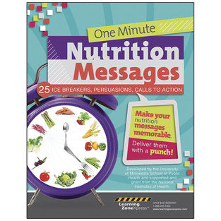 BOOK ONE MINUTE NUTRITION