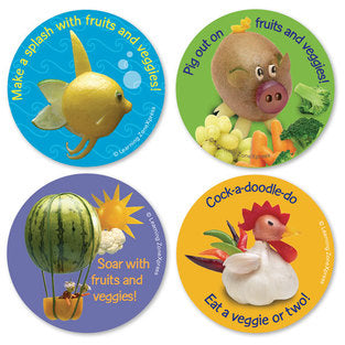 STICKERS FRUITS & VEGGIES