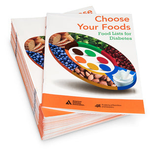 Choose Your Foods: Food Lists for Diabetes (Pack of 25)