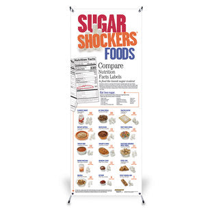 BANNER/STAND SUGAR SHOCKER