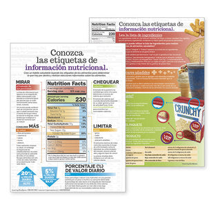 TABLET NUTRITION LABEL/SPA